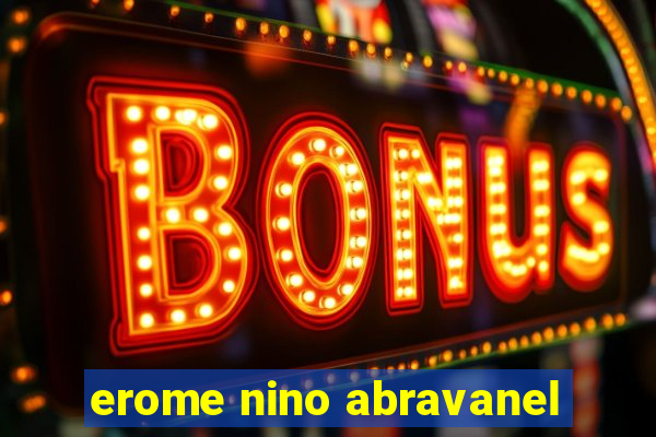 erome nino abravanel